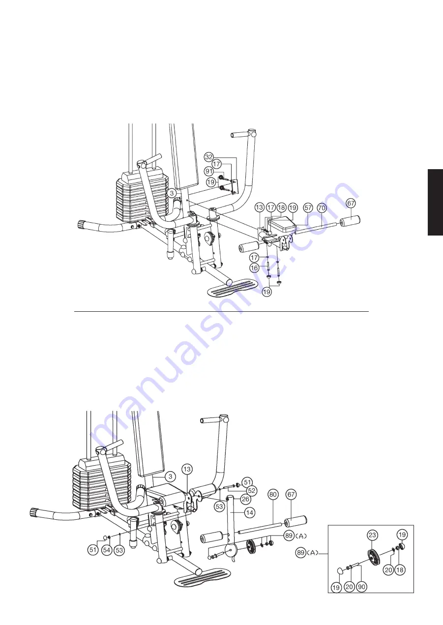 Christopeit Sport Heimsport Fitness-Station SP 10 Assembly And Exercise Instructions Download Page 37