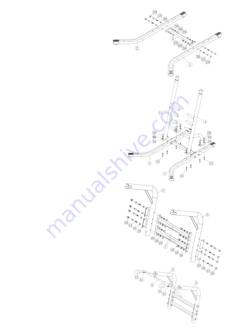 Christopeit Sport Multifunktionsturm 1389 Скачать руководство пользователя страница 14