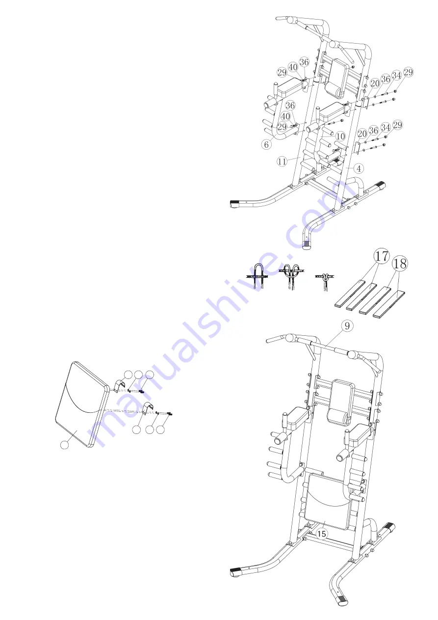 Christopeit Sport Multifunktionsturm 1389 Скачать руководство пользователя страница 16