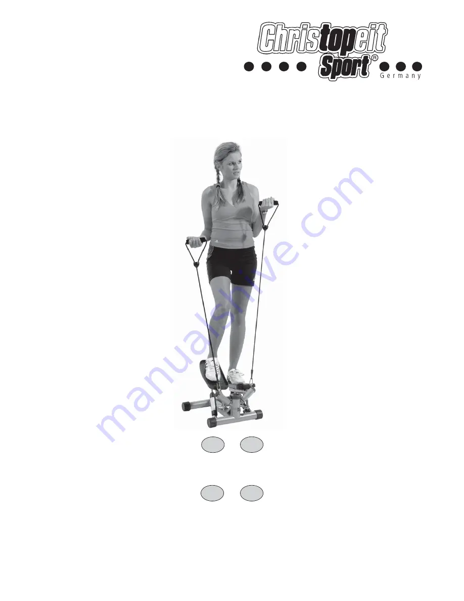 Christopeit Sport Twist'n Step Pro 98622 Assembly And Exercise Instructions Download Page 1