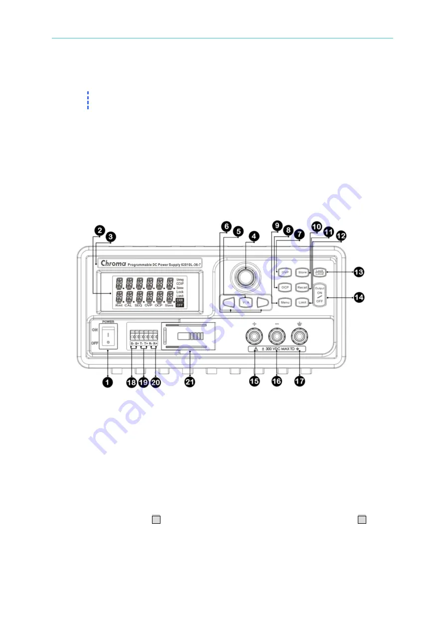 Chroma 62000L Series Скачать руководство пользователя страница 27