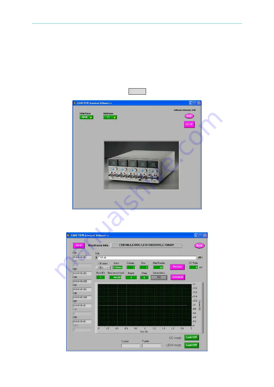 Chroma 63600 Series Operation & Programming Manual Download Page 253