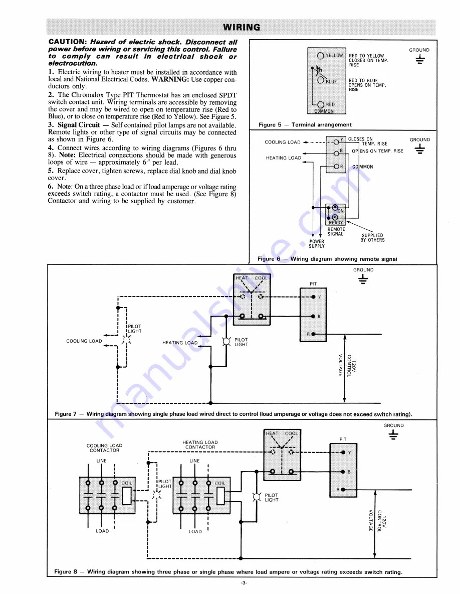 Chromalox 3001E Скачать руководство пользователя страница 3