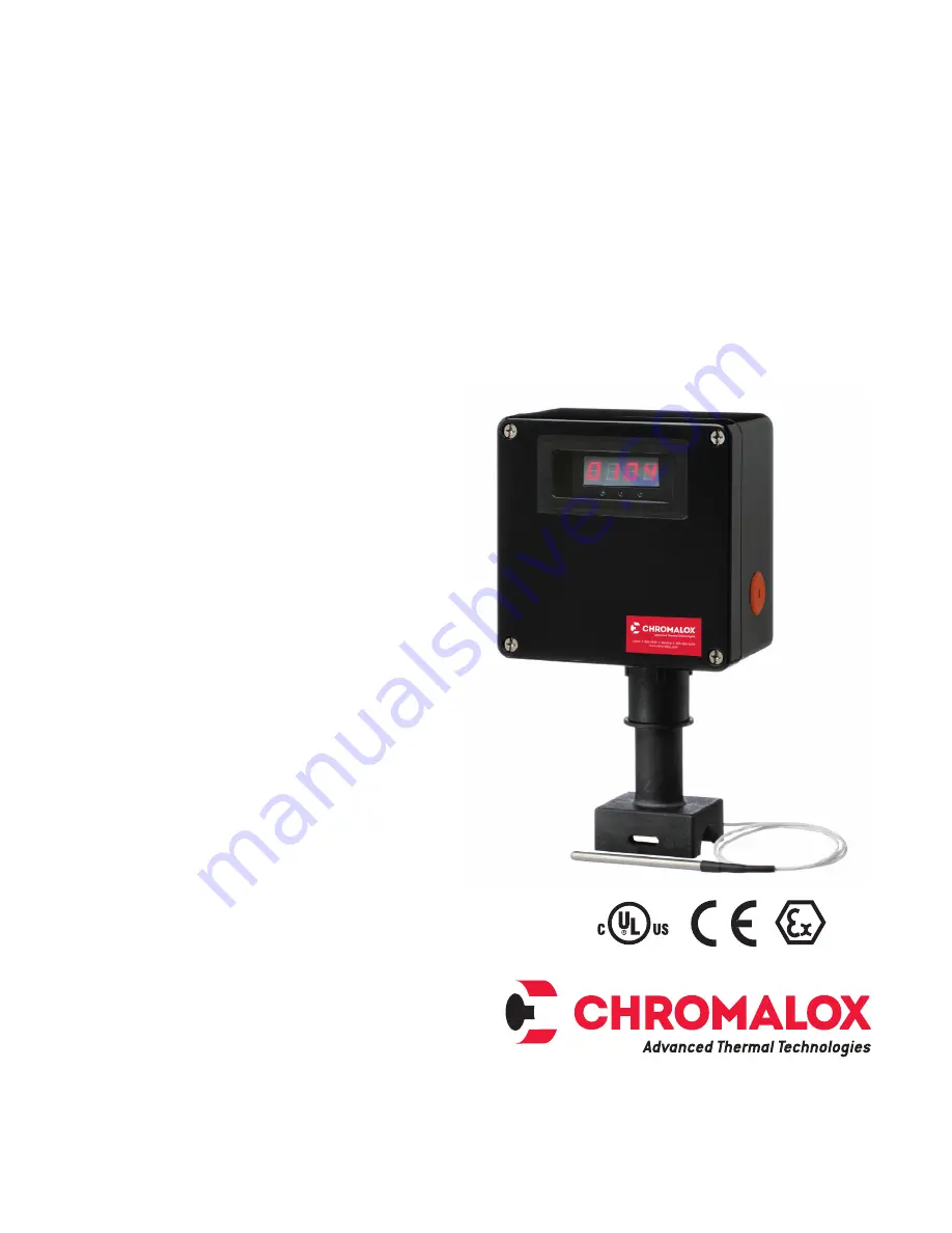 Chromalox DTS-HAZ Installation Instructions Manual Download Page 1