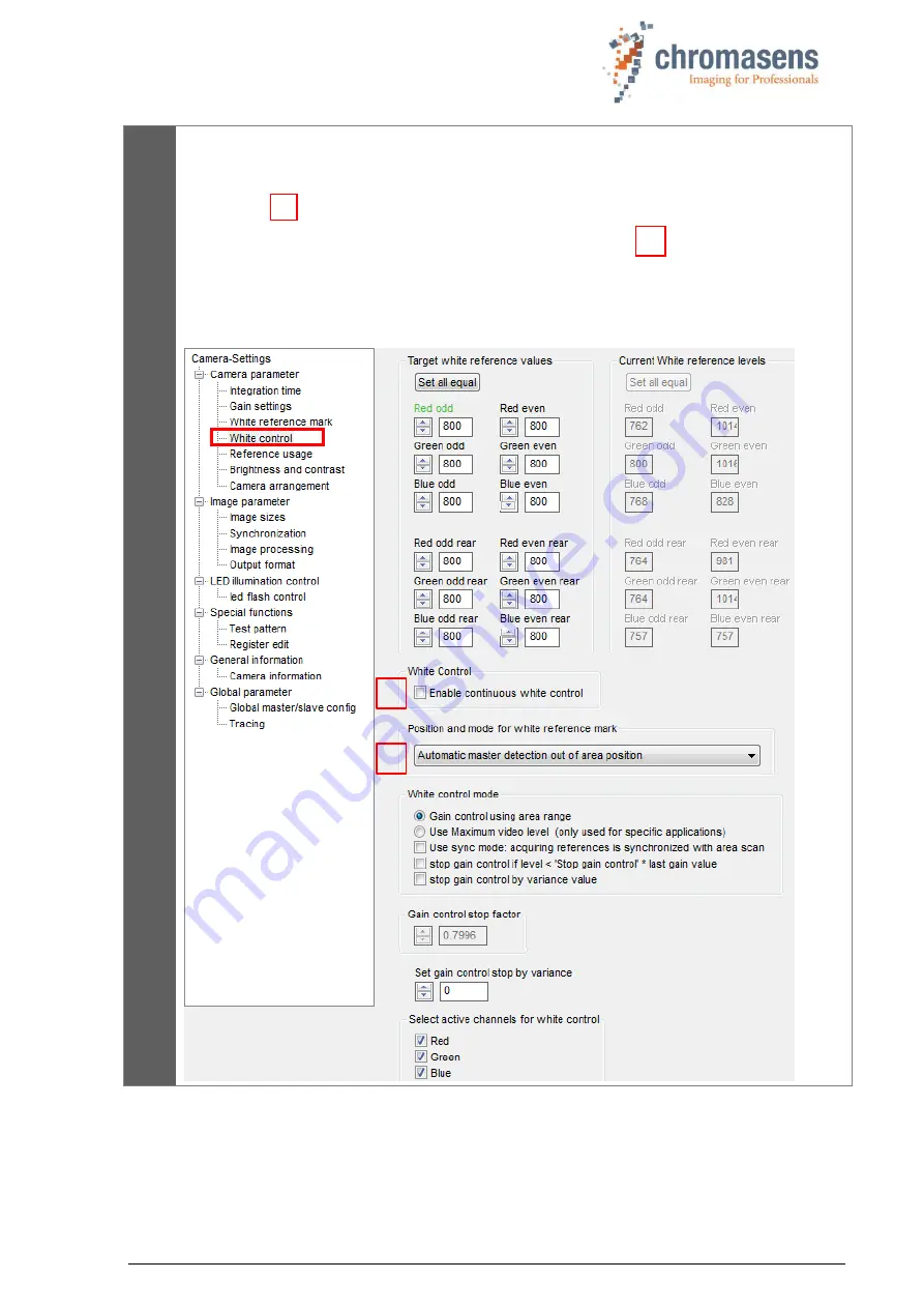 chromasens allPIXA pro Скачать руководство пользователя страница 86