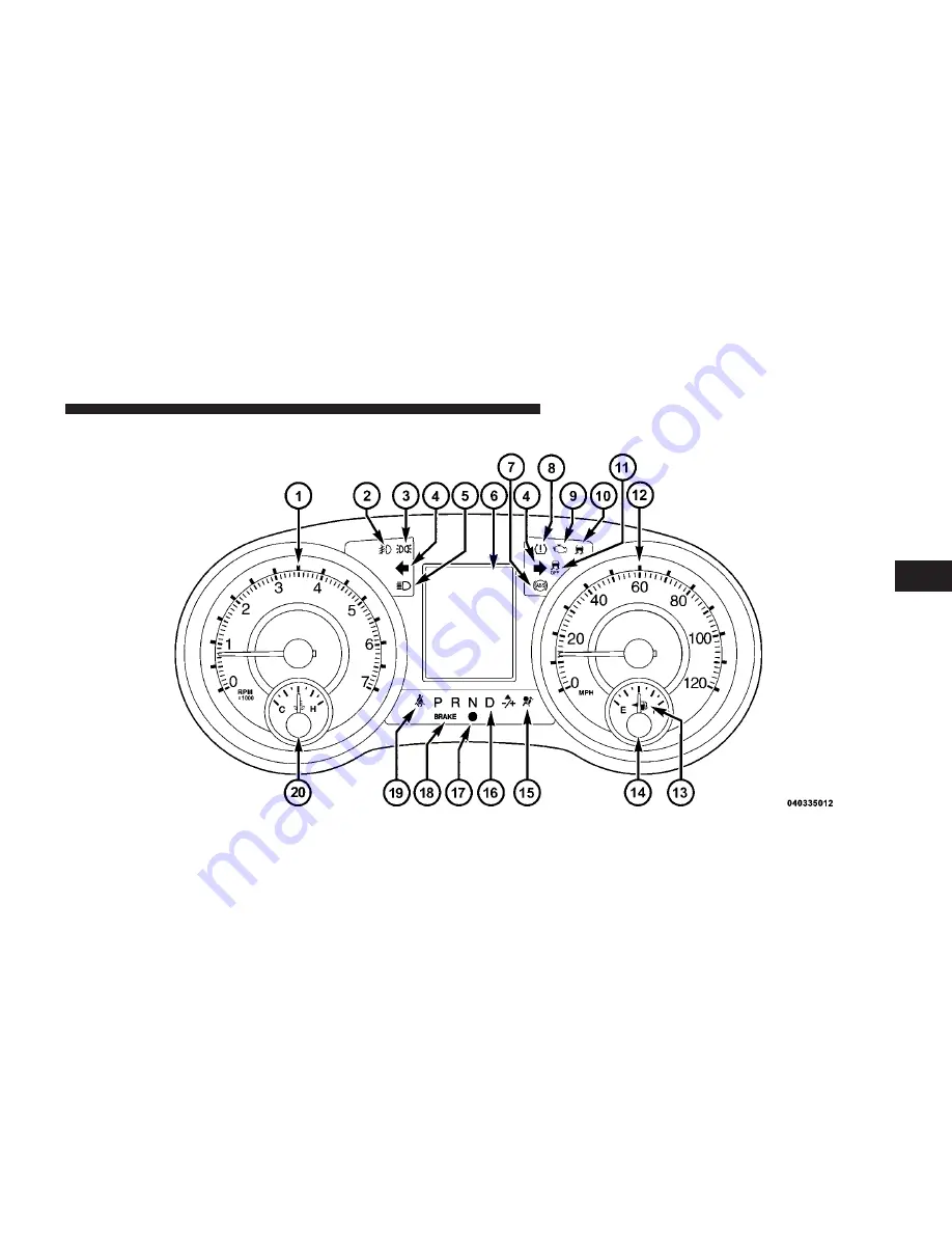 Chrysler 2011 Town & Country Owner'S Manual Download Page 255