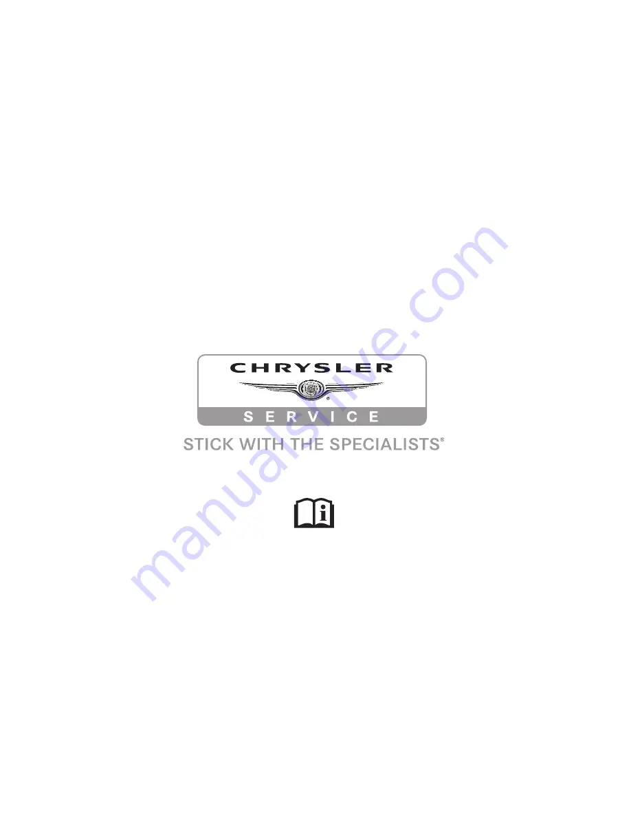 Chrysler 2011 Town & Country Owner'S Manual Download Page 572