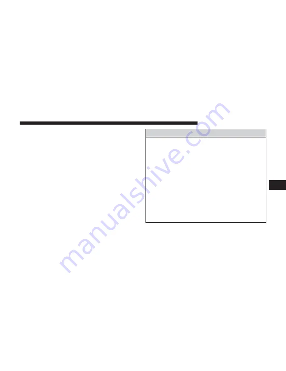 Chrysler 2012 300 SRT 8 Owner'S Manual Download Page 353