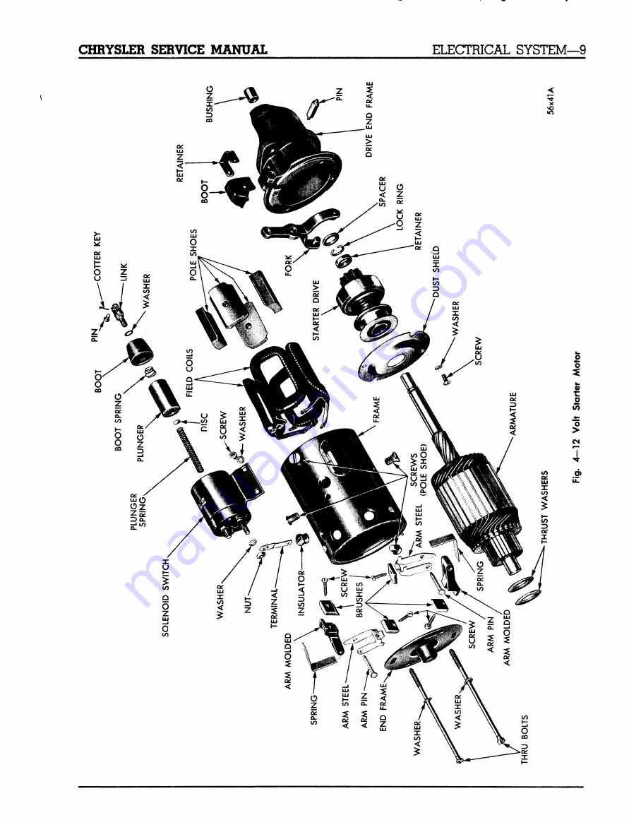 Chrysler 300 D C76-C300 1957 Service Manual Download Page 94