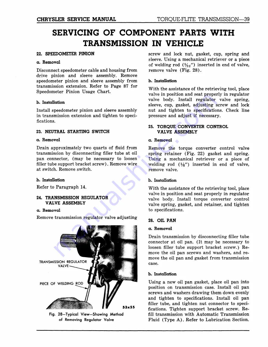 Chrysler 300 D C76-C300 1957 Скачать руководство пользователя страница 299