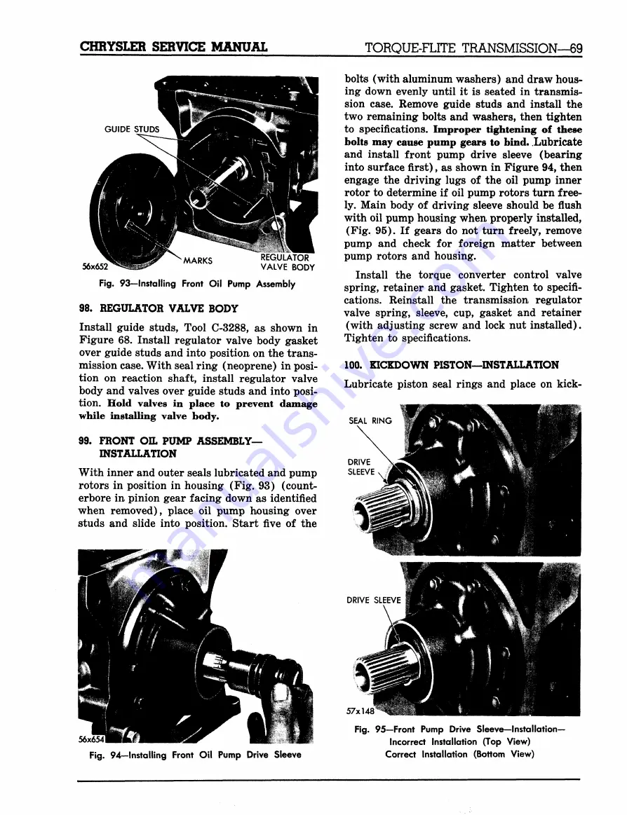 Chrysler 300 D C76-C300 1957 Скачать руководство пользователя страница 329