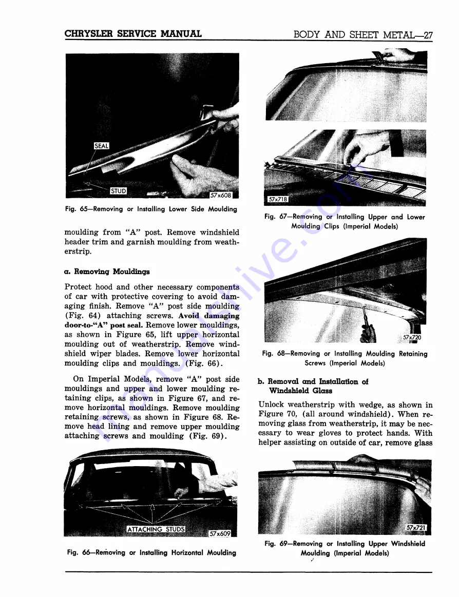 Chrysler 300 D C76-C300 1957 Service Manual Download Page 397