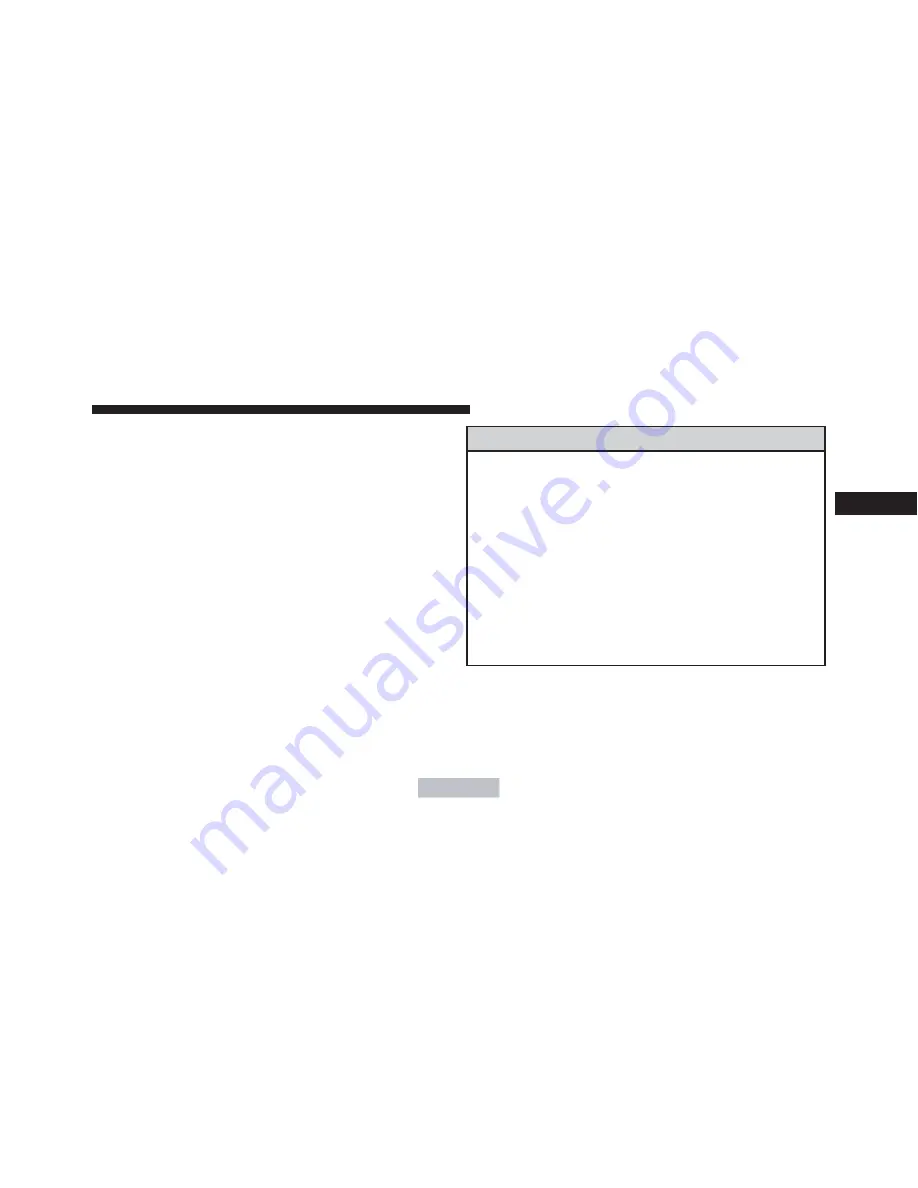 Chrysler 300 Touring RWD 2010 Owner'S Manual Download Page 167