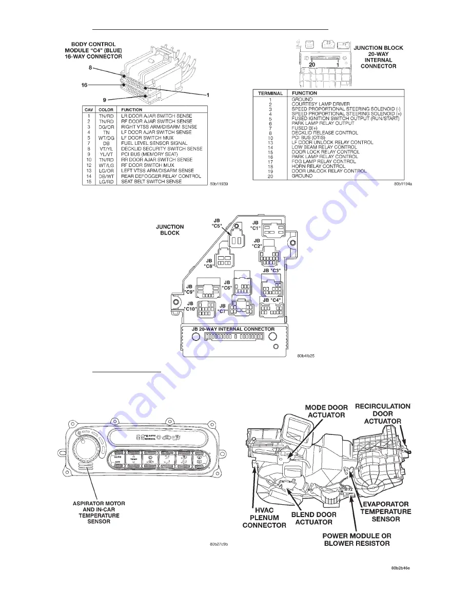 Chrysler 300M 1999 Скачать руководство пользователя страница 36