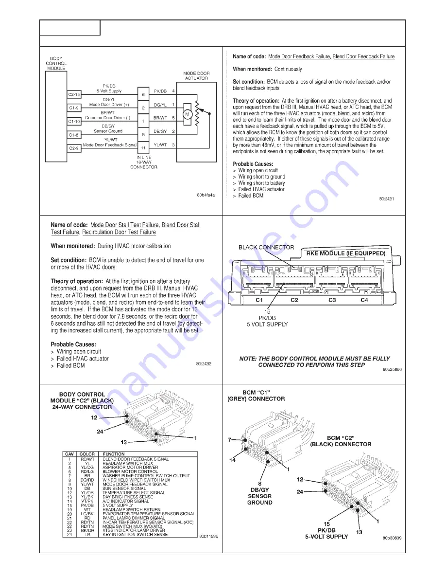 Chrysler 300M 1999 Manual Download Page 166