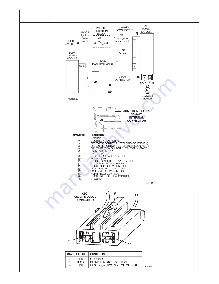 Chrysler 300M 1999 Manual Download Page 200