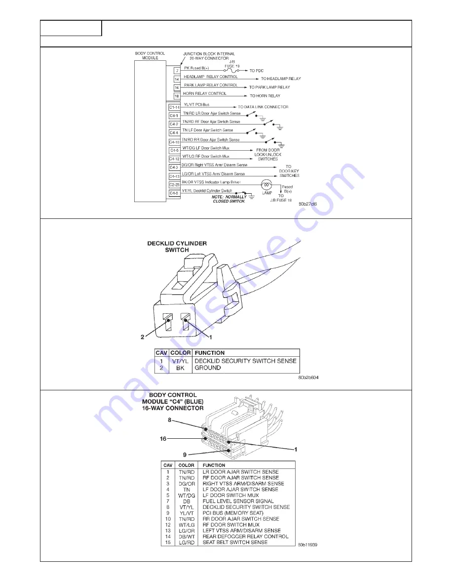 Chrysler 300M 1999 Manual Download Page 690