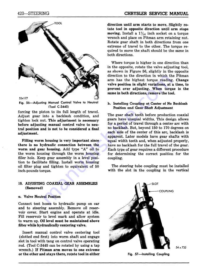 Chrysler C-67 Service Manual Download Page 35