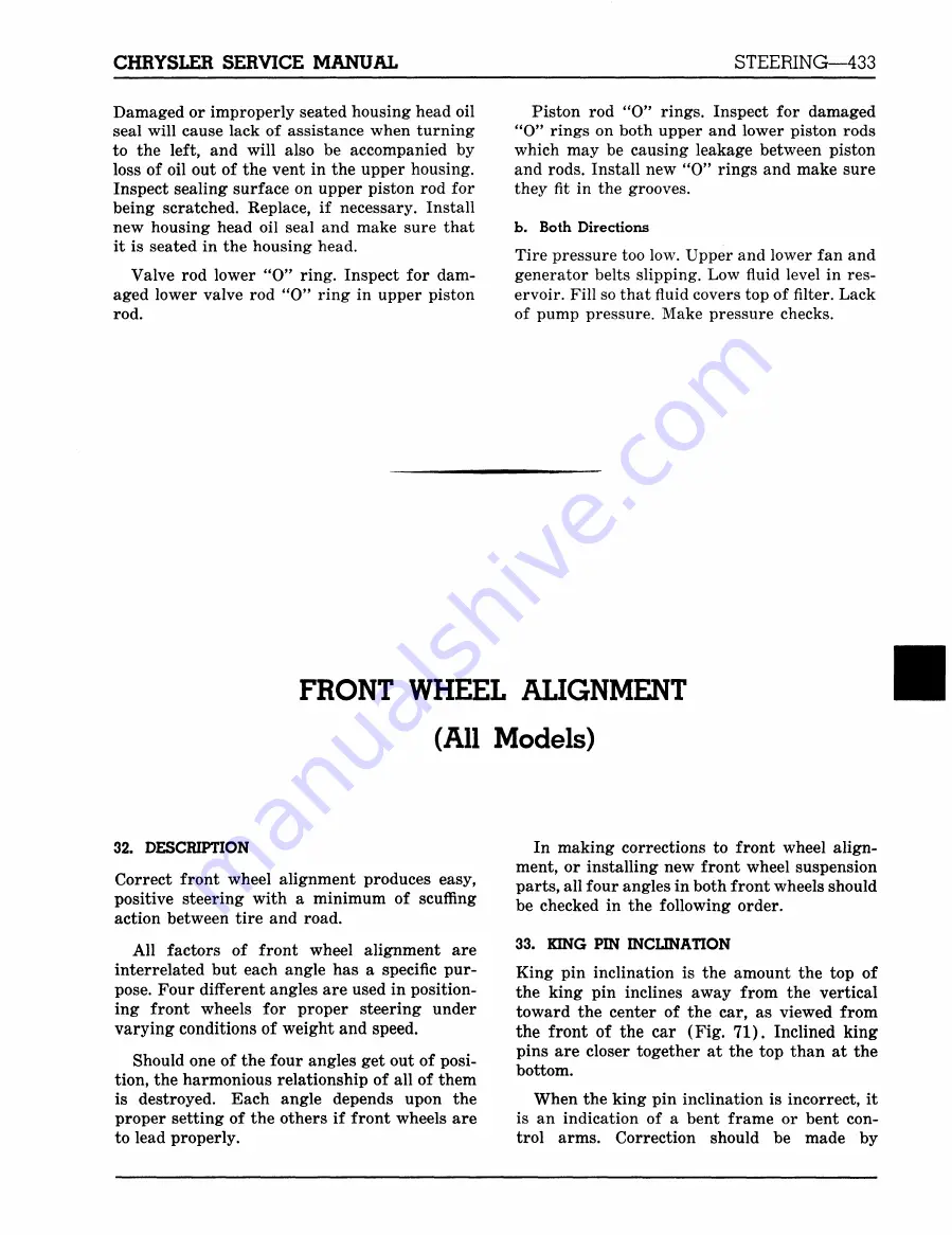 Chrysler C-67 Service Manual Download Page 48