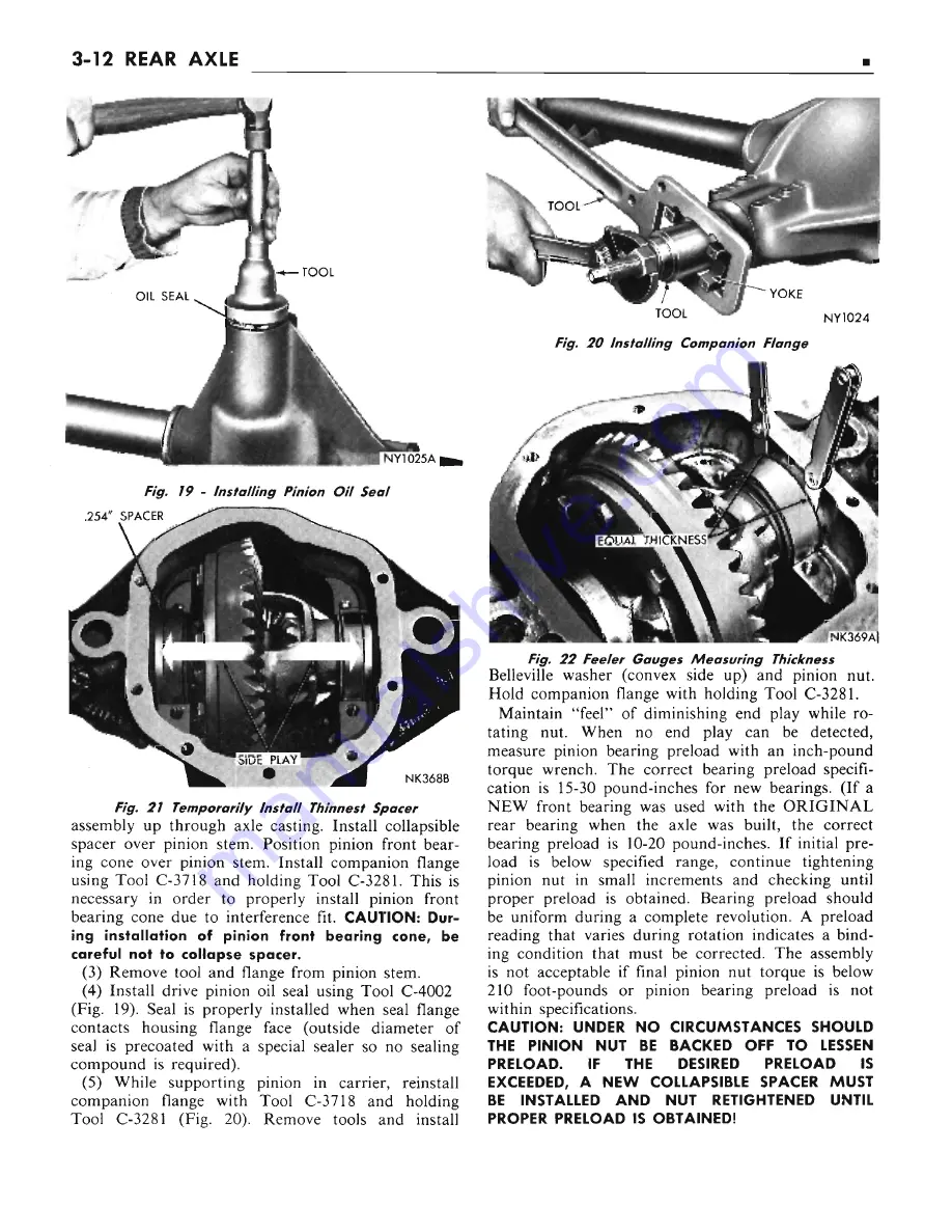 Chrysler CHRYSLER New Yorker 1972 Chassis Service Manual Download Page 69