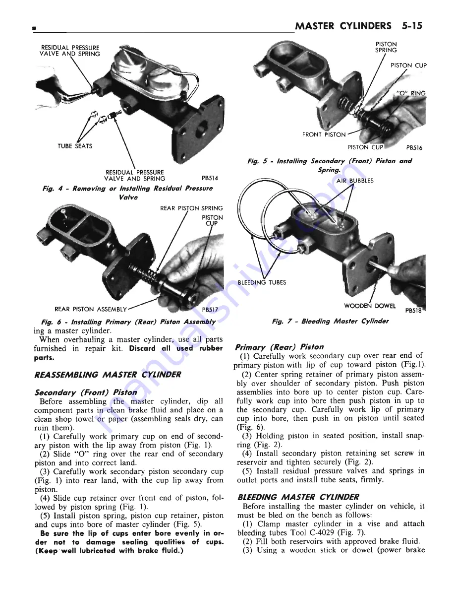 Chrysler CHRYSLER New Yorker 1972 Chassis Service Manual Download Page 135