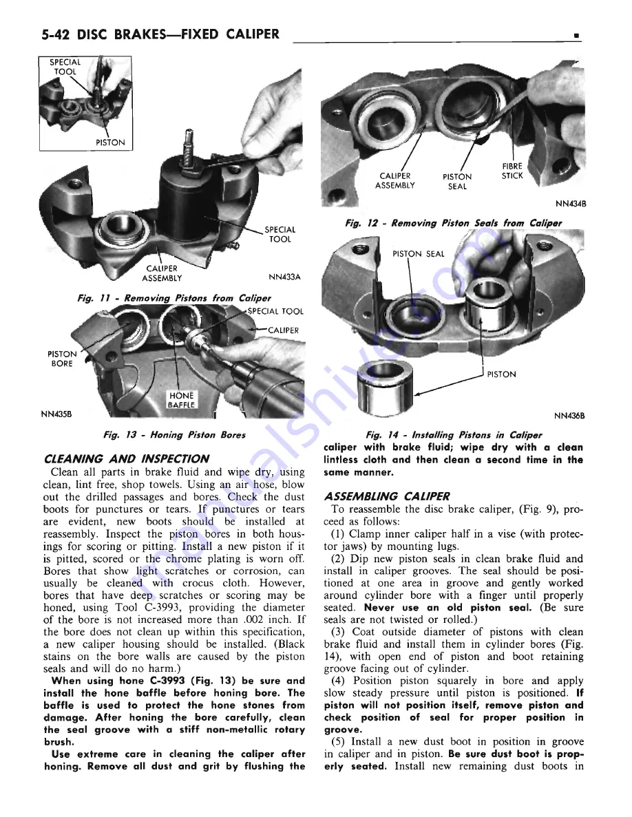 Chrysler CHRYSLER New Yorker 1972 Chassis Service Manual Download Page 162