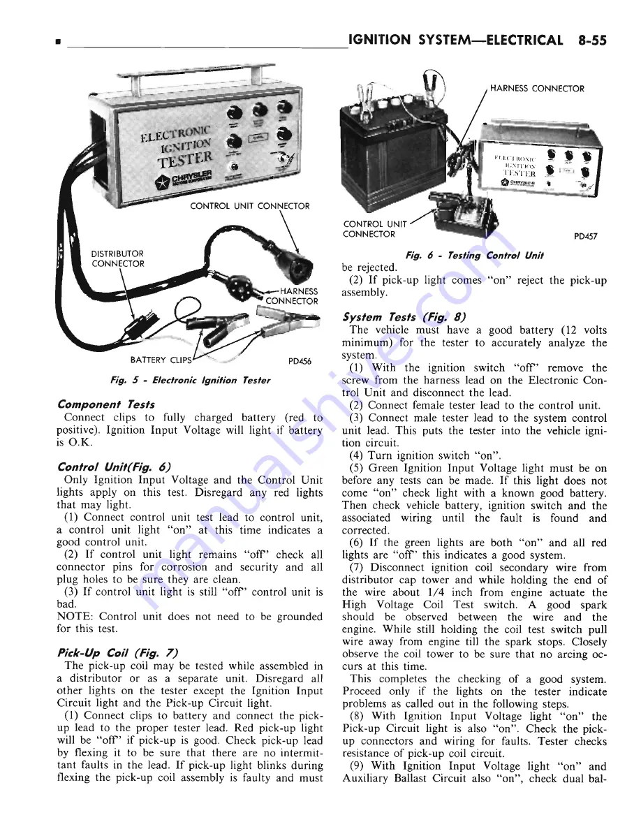 Chrysler CHRYSLER New Yorker 1972 Chassis Service Manual Download Page 288