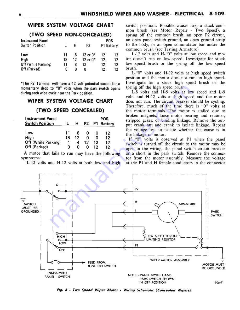 Chrysler CHRYSLER New Yorker 1972 Chassis Service Manual Download Page 342