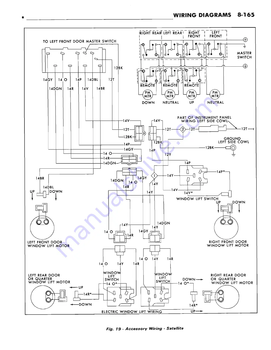 Chrysler CHRYSLER New Yorker 1972 Chassis Service Manual Download Page 398