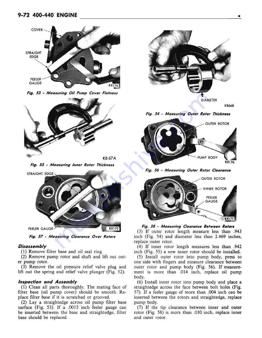 Chrysler CHRYSLER New Yorker 1972 Chassis Service Manual Download Page 492