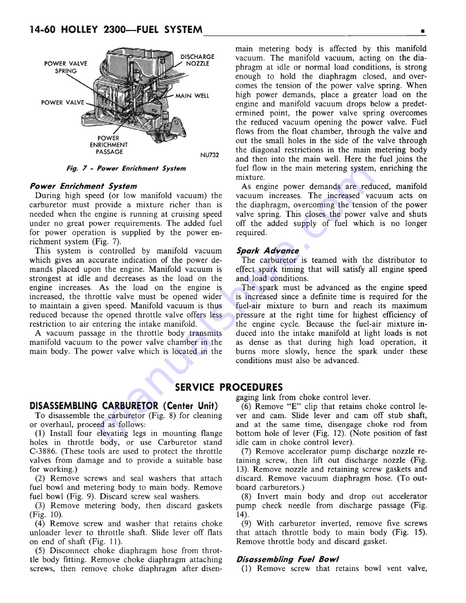 Chrysler CHRYSLER New Yorker 1972 Chassis Service Manual Download Page 592