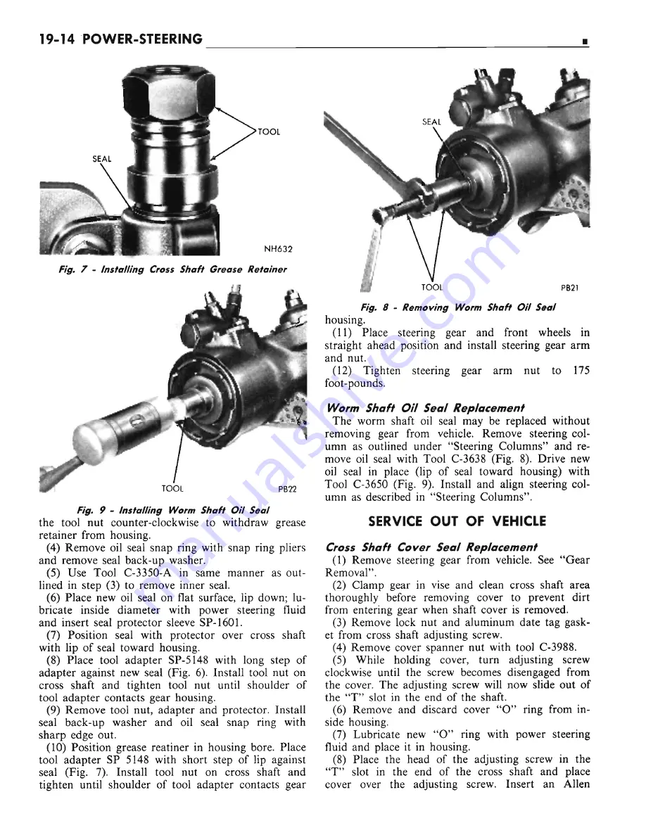 Chrysler CHRYSLER New Yorker 1972 Chassis Service Manual Download Page 655