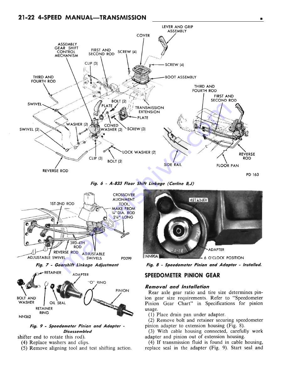 Chrysler CHRYSLER New Yorker 1972 Chassis Service Manual Download Page 723