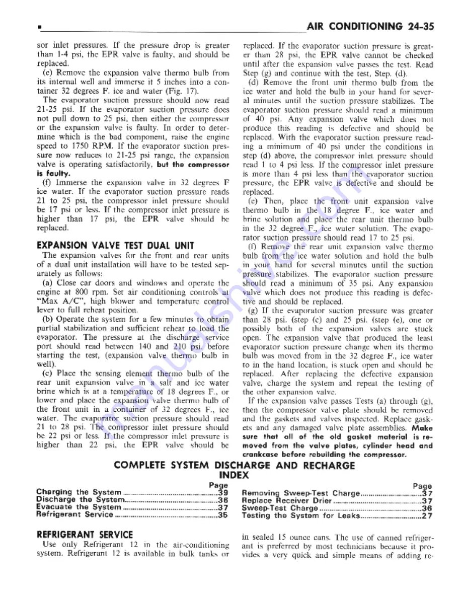 Chrysler CHRYSLER New Yorker 1972 Chassis Service Manual Download Page 880