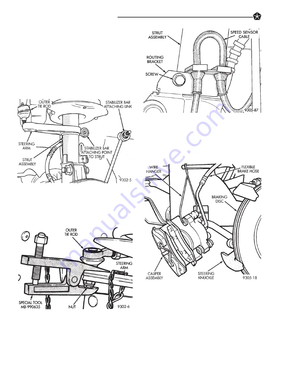 Chrysler Concorde 1993 Service Manual Download Page 30