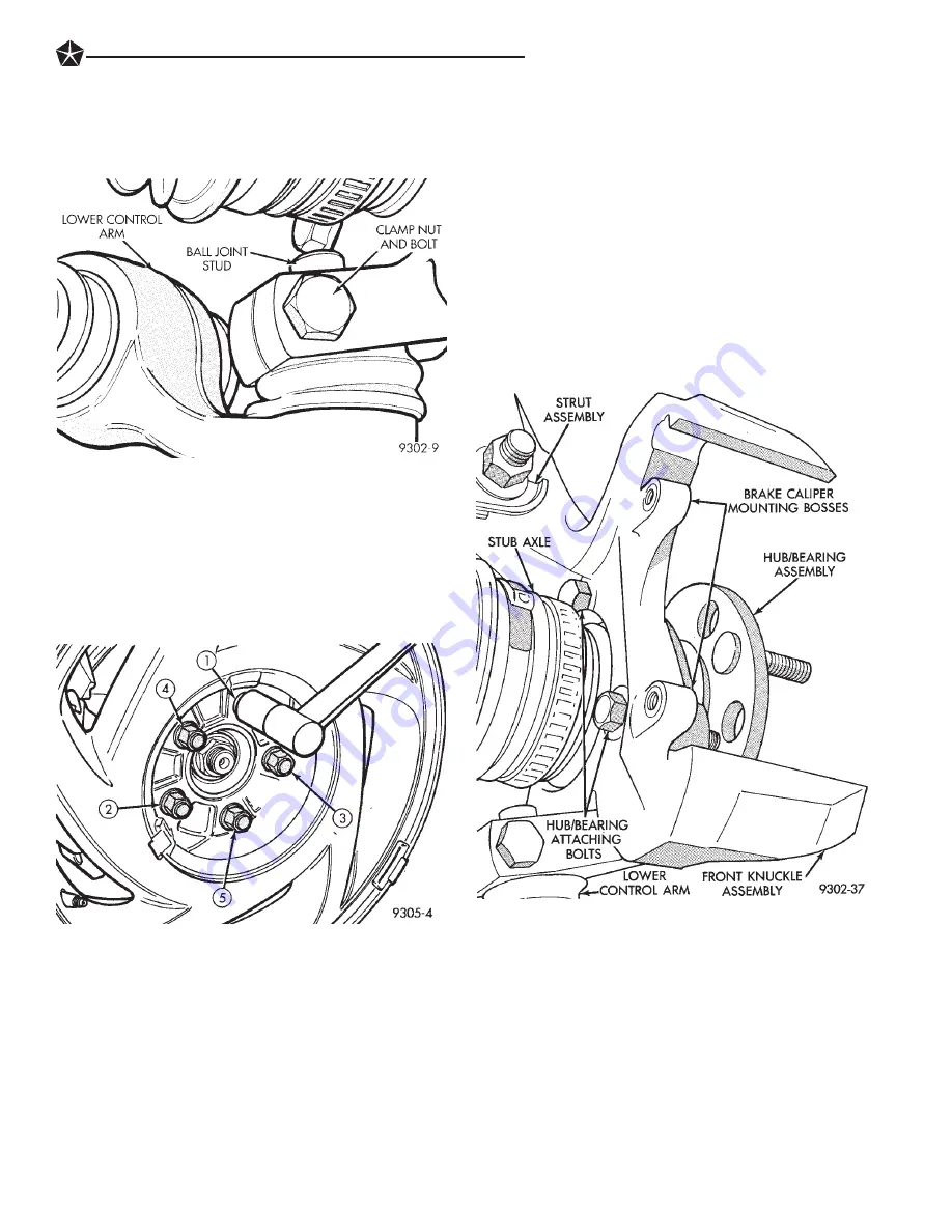 Chrysler Concorde 1993 Service Manual Download Page 51