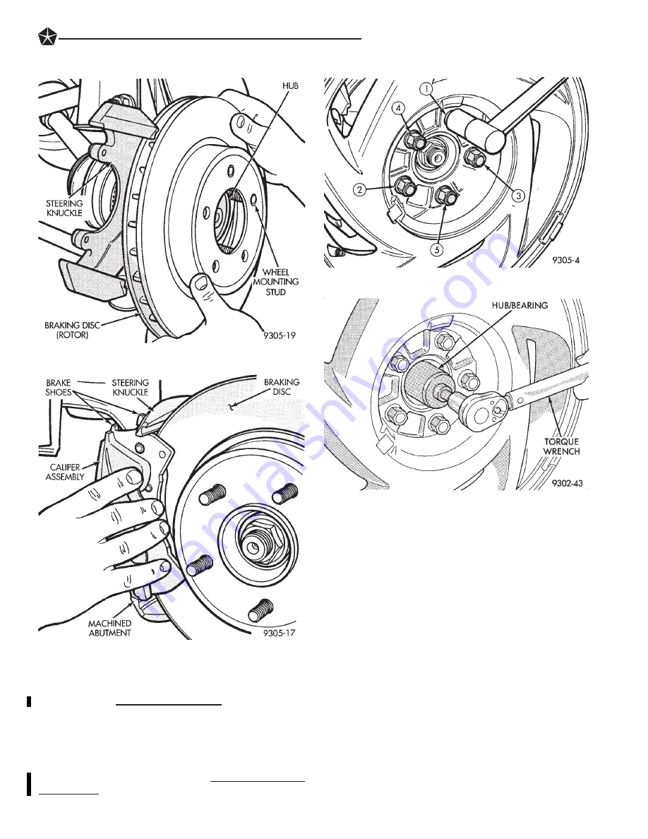 Chrysler Concorde 1993 Service Manual Download Page 59