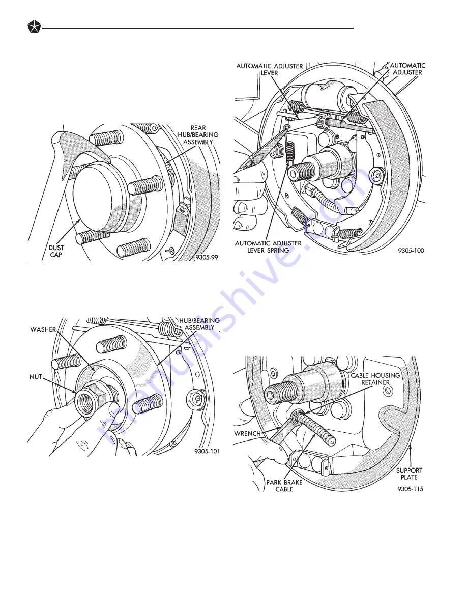 Chrysler Concorde 1993 Service Manual Download Page 115