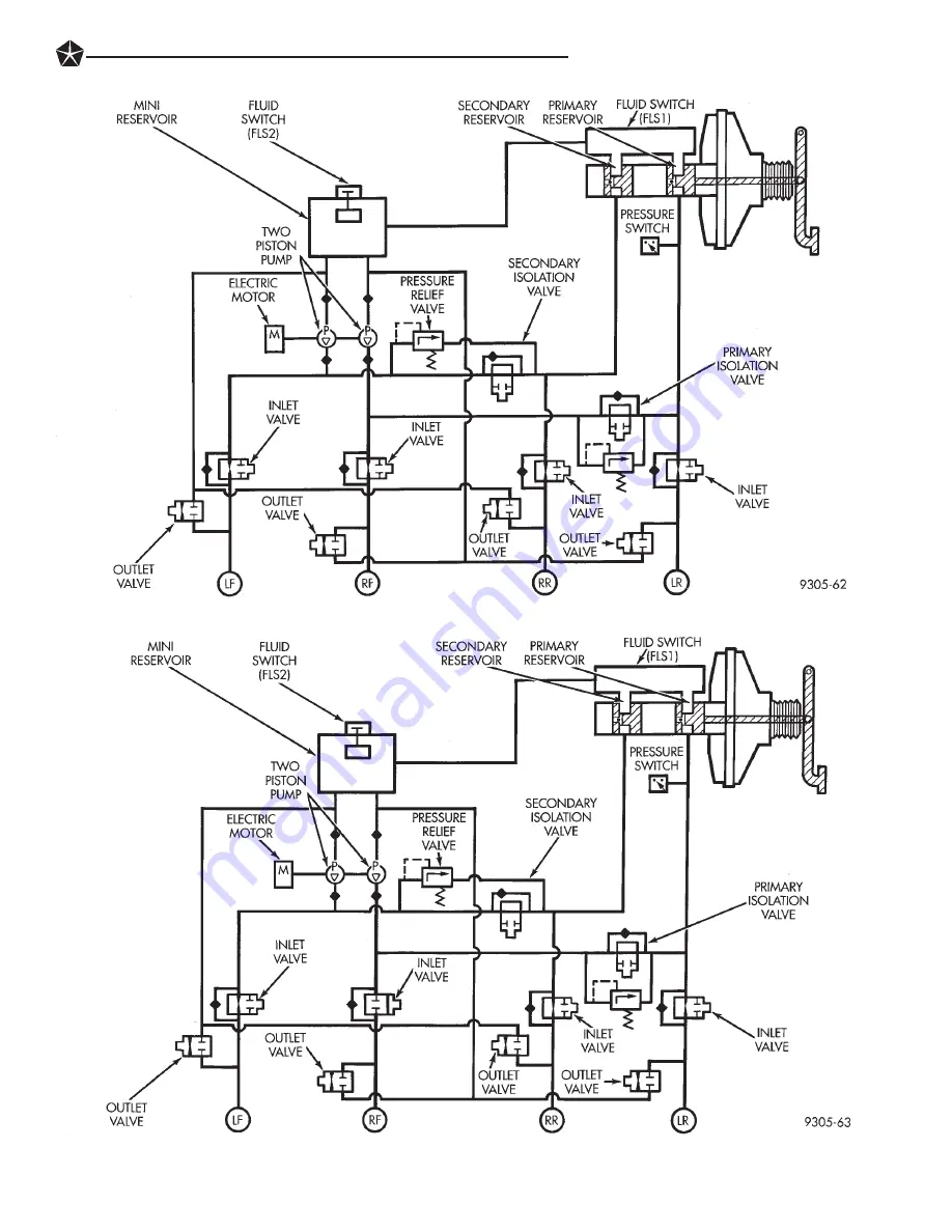 Chrysler Concorde 1993 Service Manual Download Page 179