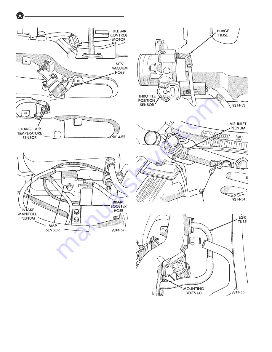 Chrysler Concorde 1993 Service Manual Download Page 464