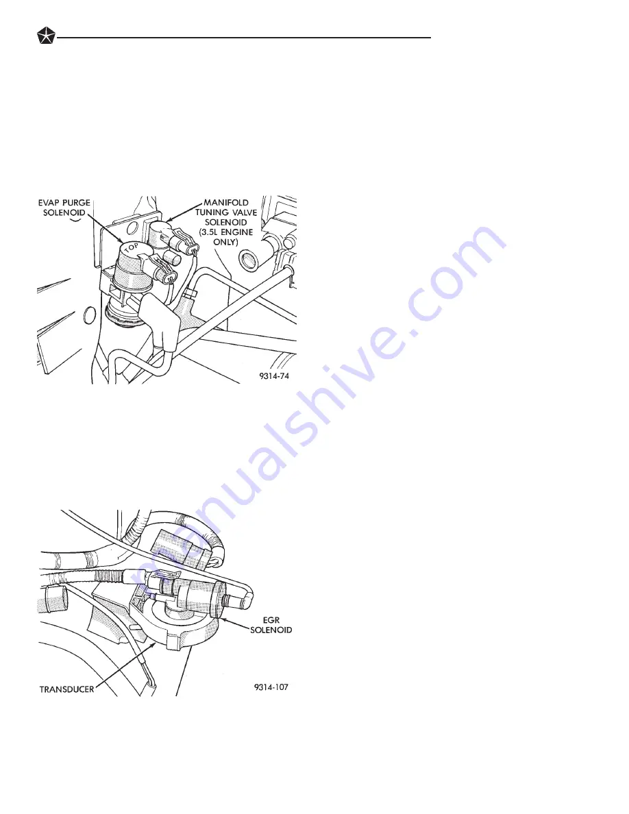 Chrysler Concorde 1993 Service Manual Download Page 522