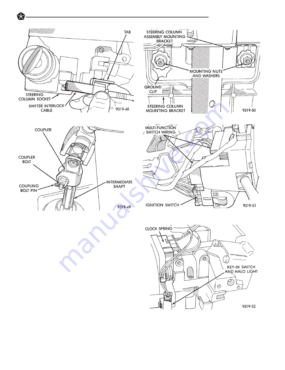 Chrysler Concorde 1993 Service Manual Download Page 594