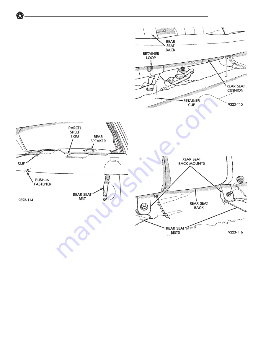 Chrysler Concorde 1993 Service Manual Download Page 750