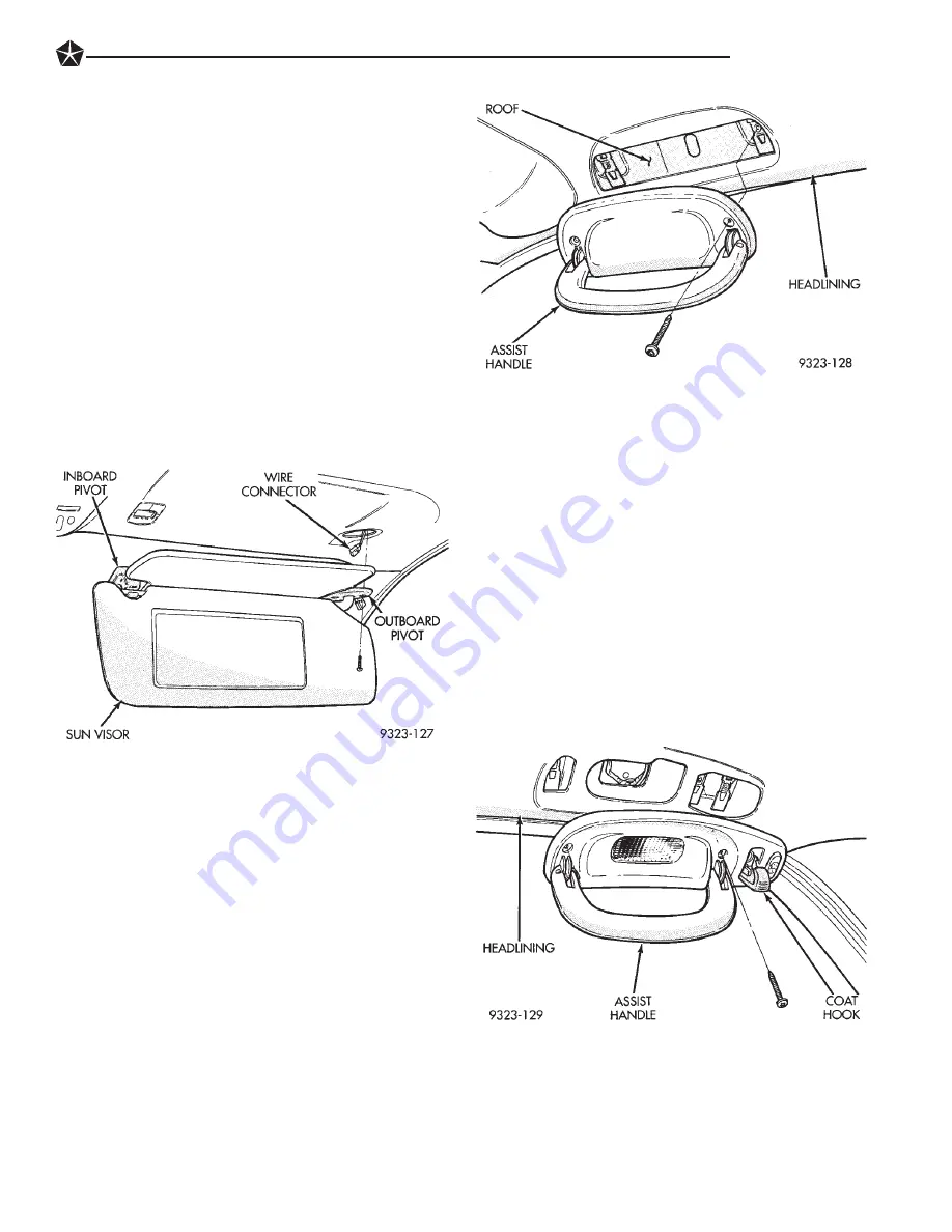 Chrysler Concorde 1993 Service Manual Download Page 754