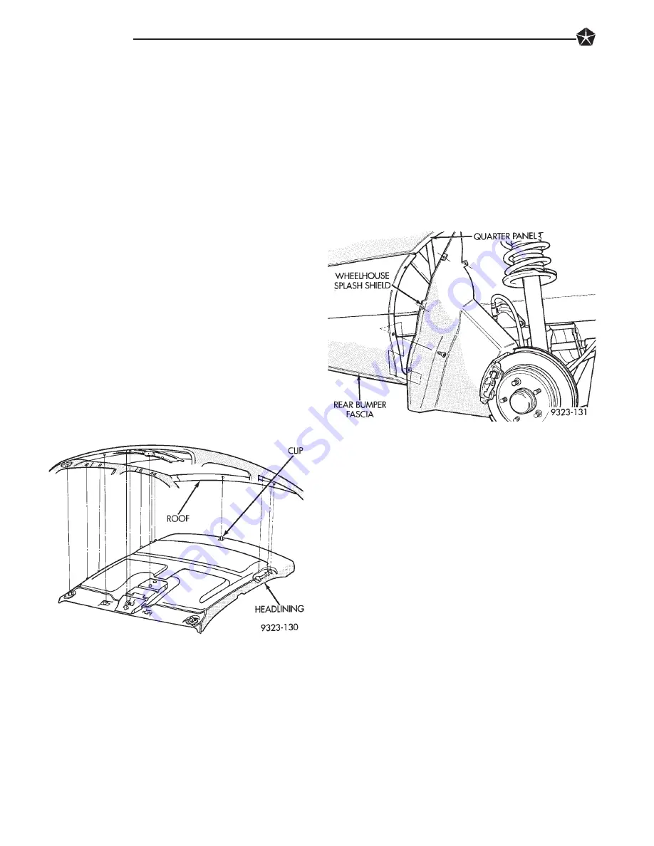 Chrysler Concorde 1993 Service Manual Download Page 755