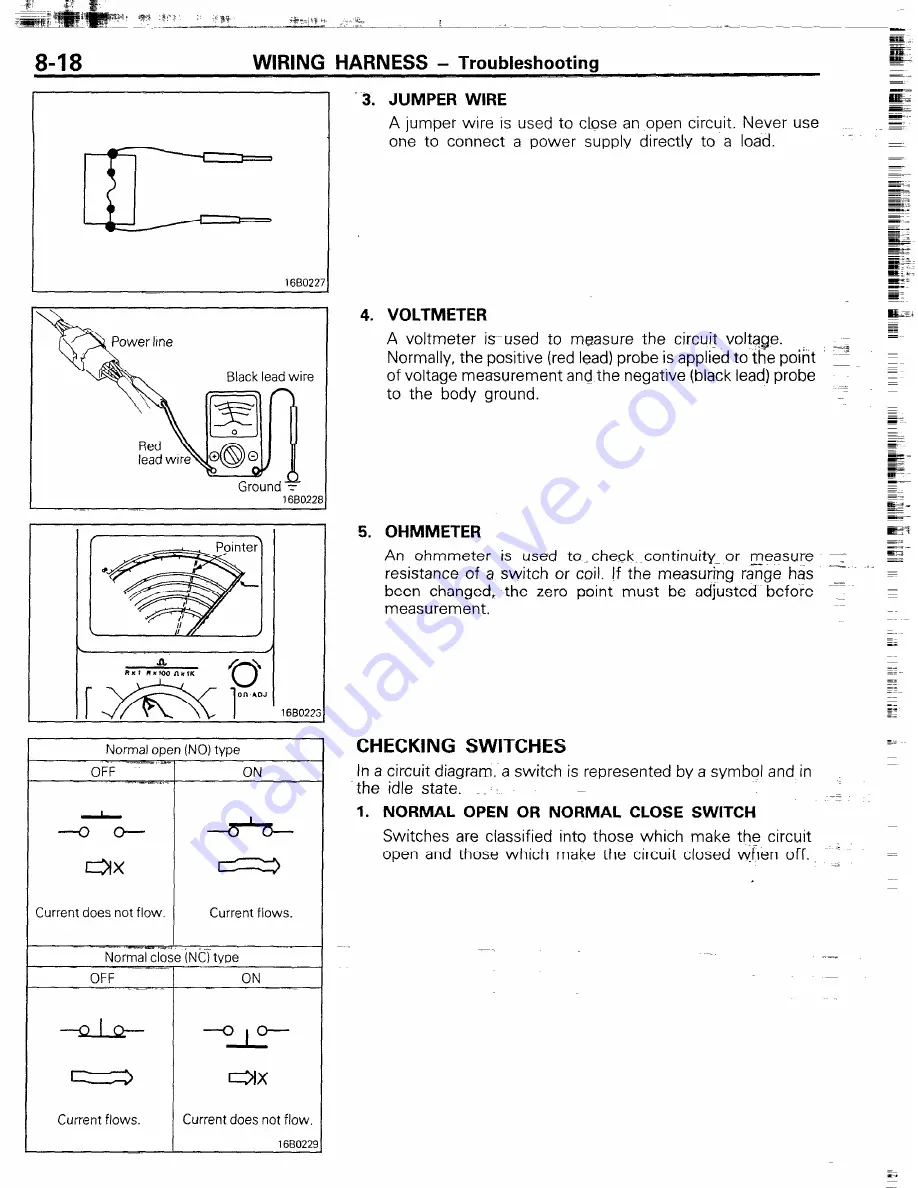 Chrysler Conquest 1988 Service Manual Download Page 34