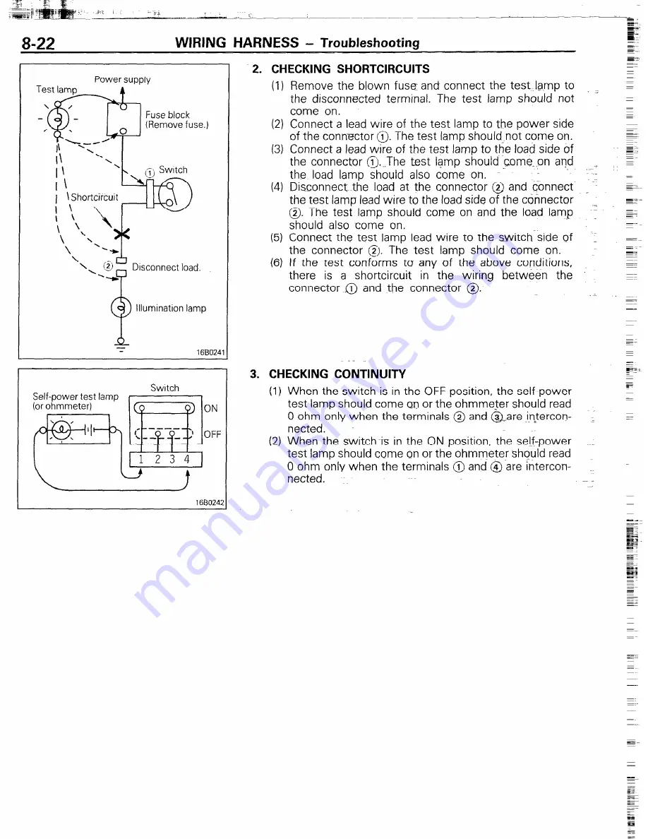 Chrysler Conquest 1988 Service Manual Download Page 36