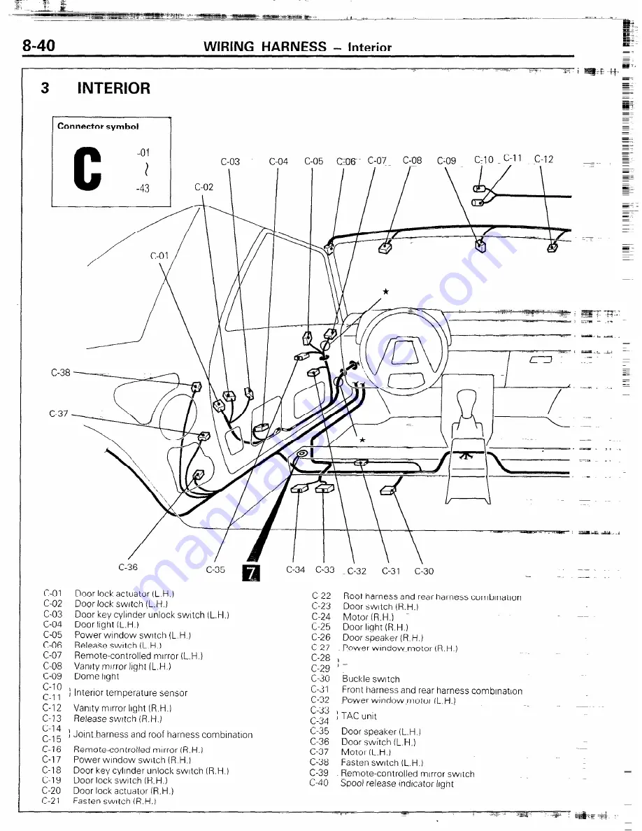 Chrysler Conquest 1988 Service Manual Download Page 52