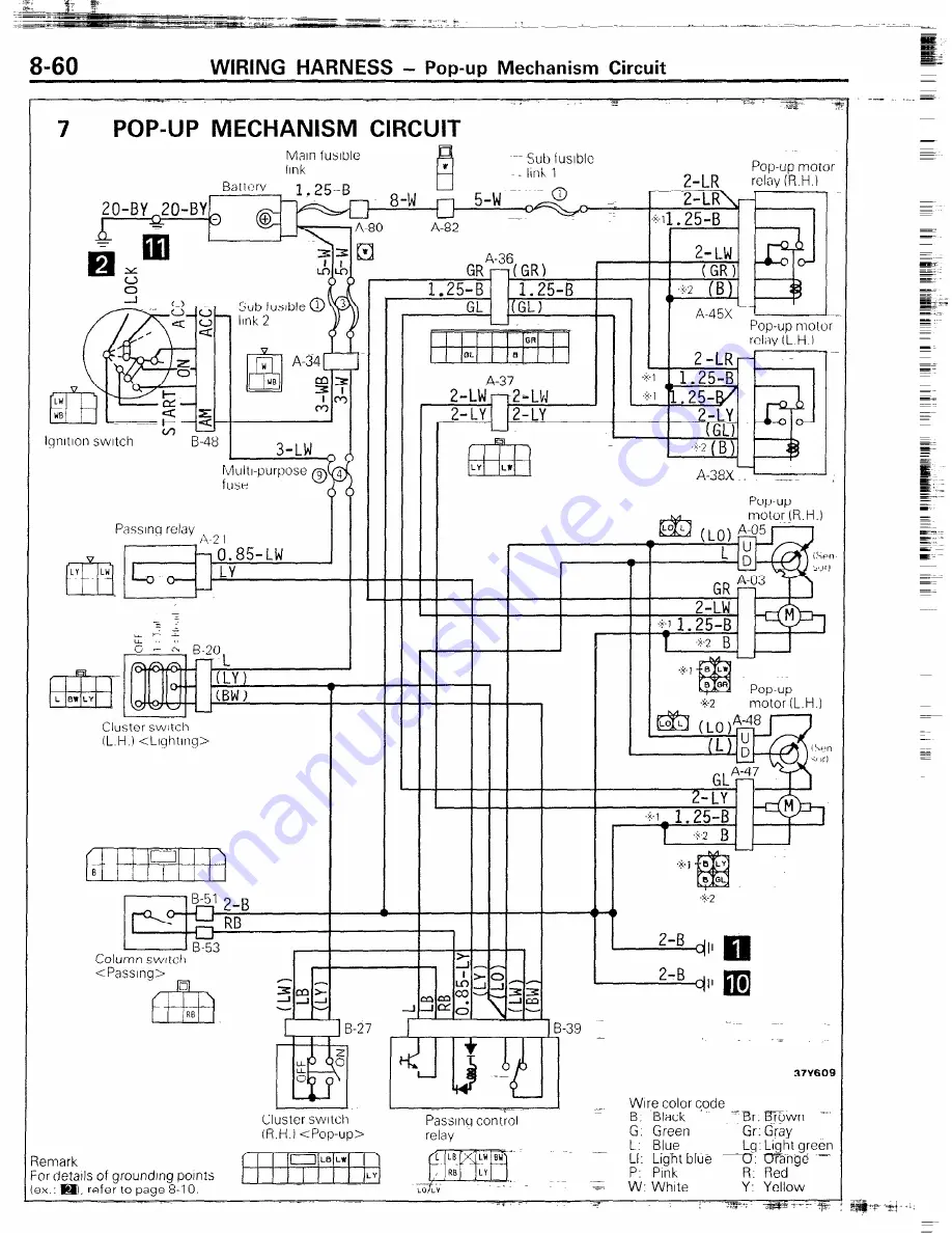 Chrysler Conquest 1988 Service Manual Download Page 72