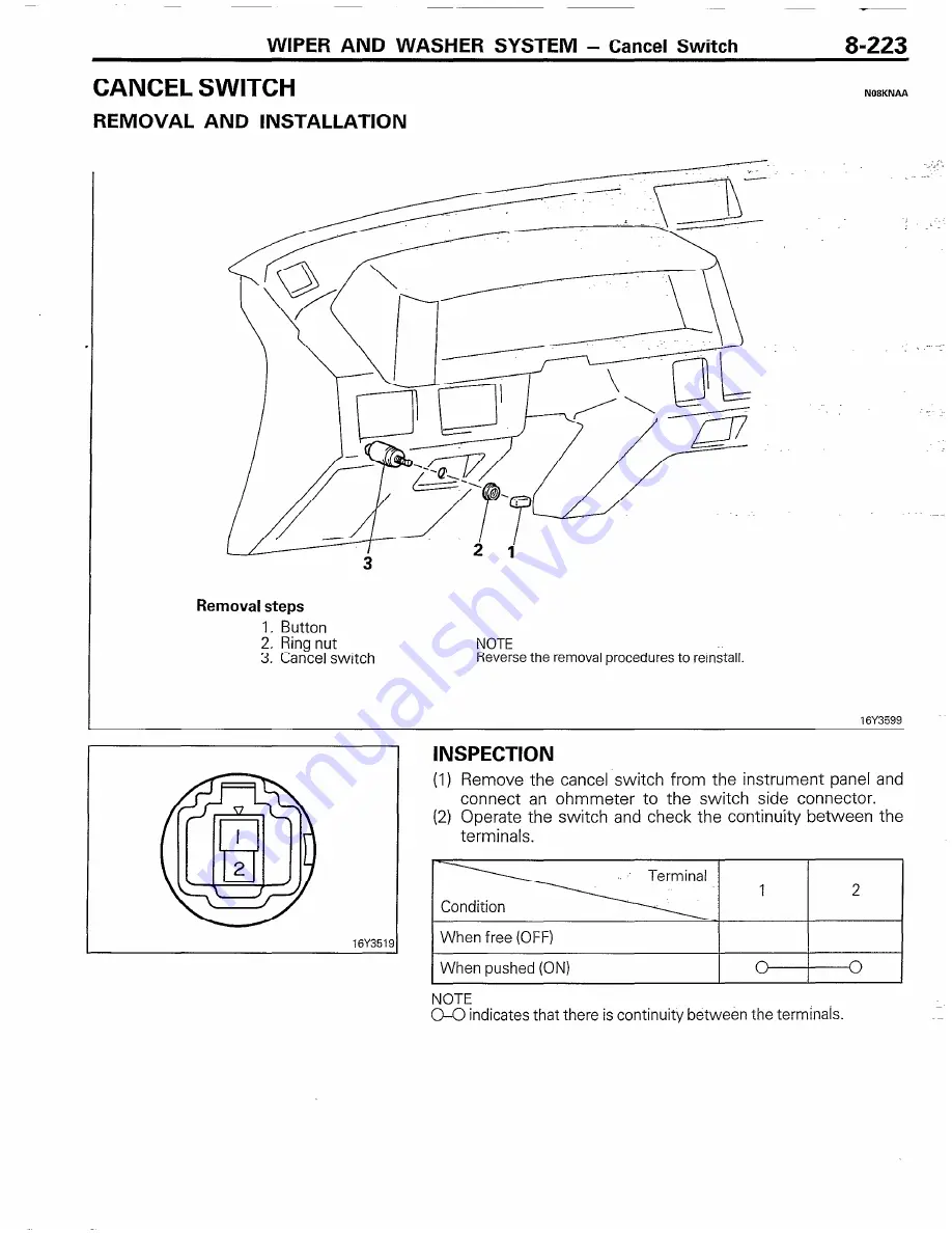 Chrysler Conquest 1988 Service Manual Download Page 235